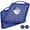 Navy Blue, variant on QYLELRA 2 Pcs Large Nonslip Serving Tray with Handles, Silicone Grippy Dots Lap Food Trays for Eating, Dishwasher Safe Serve for Breakfast Dinner Snack Fruit Appetizers Beverage,Navy Blue