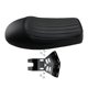 thumbnail image 3 of Asiento de corredor de motocicletas Sunnimix Vintage Cafe Racer cuero PU para CB125S CB200 CB350, 3 of 7