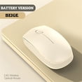 thumbnail image 1 of NARABB Wireless Computer Mouse Desktop Notebook Business Office Portable Optical Mouse (battery Version), 1 of 2