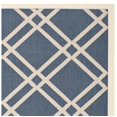 thumbnail image 3 of Safavieh Courtyard Navy Indoor Outdoor Rug - Square 6'7", 3 of 3
