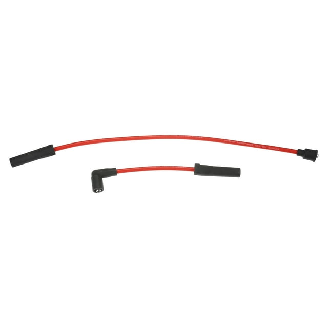 Cables de bobina de bujía de motocicleta Unique Bargains de 8 mm para Harley Davidson Sportster 883 1200 1986-2003 - Paquete de 2