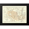 thumbnail image 2 of Baedeker 18x14 Black Modern Framed Museum Art Print Titled - Saint Germain en Laye Paris France - Baedeker 1911, 2 of 5