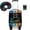 Black Tetris, variant on Kids Carry on Luggage Sets 2 Piece Hardshell Rolling Suitcases for Boys with Wheels Suitcase with Neck Pillow Airplane Gift