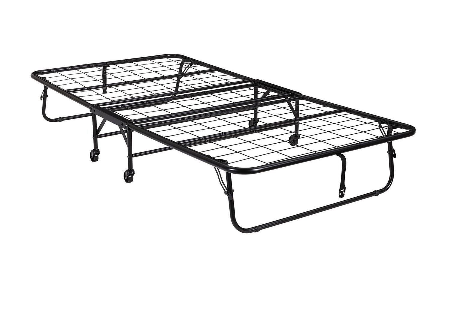 Cadre de lit pliant en métal avec matelas imprimé floral de 5 po pour invité de Signature Sleep lit pliant pour invité