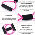 thumbnail image 3 of Torubia Pull Rope Band Chest Expander - Multifunction with Handle 8 Word Elastic Home Exercise Resistance Tube Bands for Home Gym Exercise Muscle Training Tubing Pull Rope,Yellow, 3 of 7
