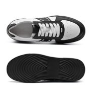 CMR CHAMARIPA Casual Men's Elevator Sneakers - Leather Tall Men Shoes 6 CM / 2.36 Inches