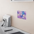 thumbnail image 5 of Yayeee Toggle Light Switch Wall Plate 3-Gang 6.37"x4.48" Decorative Outlet Cover, Pastel Pink Marble Pattern, 5 of 7