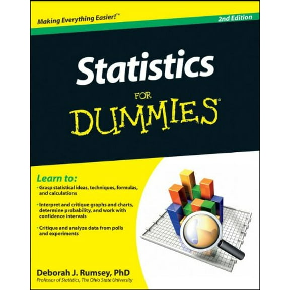 Pre-Owned Statistics for Dummies¬Æ 9780470911082