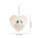 thumbnail image 3 of Adorno de cerámica de vidrio marino de la Amistad de porcelana blanca | Decoración plana 2D para árbol de Navidad | Regalo para un amigo sincero con detalles inspirados en el arte, 3 of 5