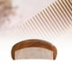 thumbnail image 2 of Peine De Madera De Nogal Peines De Madera Para Mujer Cepillo De Pelo De Nogal Peine De Púas Finas Desenredante Natural De Pelo Verde Peine De Madera Hecho A Mano Con Forma De Luna Pequeña, 2 of 6