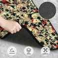 thumbnail image 3 of Vsdgher Skulls1 Car Foot Mat Set of 4 Pieces Universal Floor Liner Car Accessories Fits Most Cars, Trucks, Vans, sedans, SUV, 3 of 7