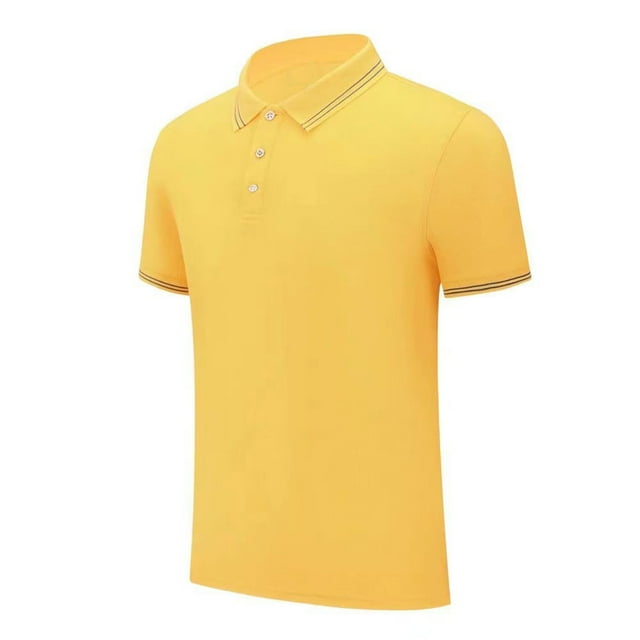 pstuiky camisetas para hombre, Camiseta informal de manga corta con botones y cuello vuelto para hombre camisetas de hombre xl
