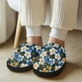 thumbnail image 4 of Whosucclay unisex Cotton Slippers Warm Soft House Shoes with Anti-slip Sole Cotton Slippers No Slip, 4 of 6