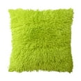 thumbnail image 2 of Plush Cushion Cover Sofa Lumbar Pillow Cover Home Decoration Solid Colorful, 2 of 3