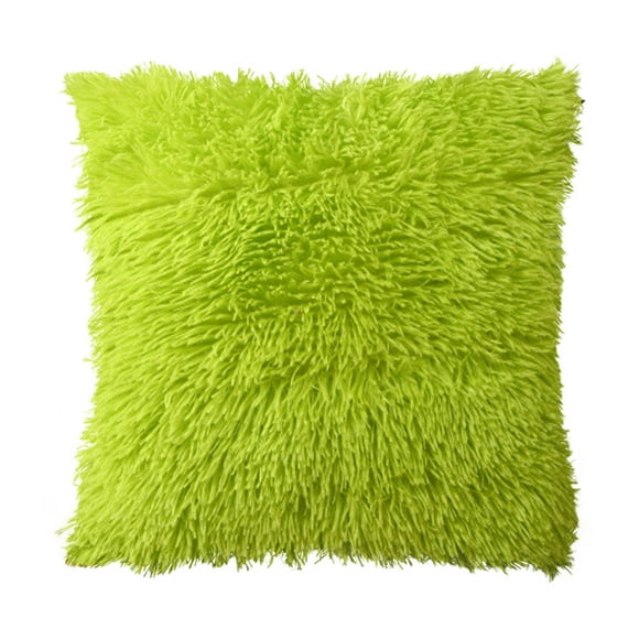 XZNGL Home Decor Housses de Canapé Plush Cushion Cover Sofa Lumbar Pillow Cover Home Decoration Solid Colorful