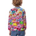 thumbnail image 3 of Anniversary Kirby Hoodie for Kids 3D Printed Pullover Sweatshirts Sweater Round Neck Pullover Clothing For Children Boys Girls, 3 of 4