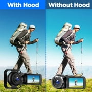 Campark AC13 4K 30FPS Video Camera 42MP Photo 3” 270° Screen Digital Camcorder