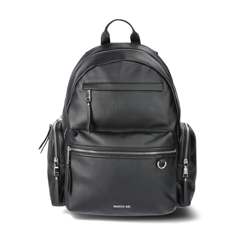 Madden NYC Dome Backpack, 18.5" Laptop Sleeve, Black photo 1