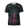 thumbnail image 5 of Tool Band T-Shirt for Men Novelty 3D Pritneted Casual Short Sleeve Tees Shirt Summer Street T Shirt Top, 5 of 7