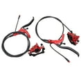 thumbnail image 1 of Hydraulic Disc Brake Assembly, Automatic Return Powerful Sensitive Bike Disc Brake Set  for Electric Bikes Red, 1 of 7