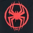 thumbnail image 2 of Miles Morales 874638-medium Paint Drip Logo T-Shirt for Mens, Black - Medium, 2 of 2