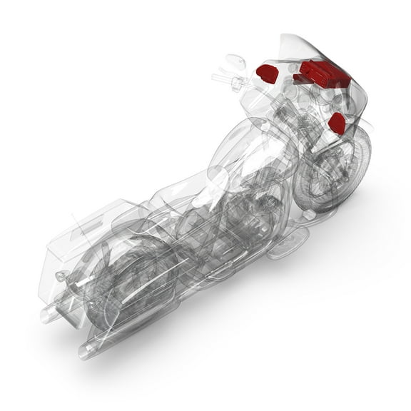 Rockford Fosgate HD9813RG-STAGE2 Digital Media Receiver, Two Speakers & Amplifier Kit for 1998-2013 Harley-Davidson Road Glide