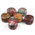 thumbnail image 2 of Caja pequeña de hierro para hornear galletas, caja para té con forma de rosa Luoshi, lata para velas, lata para dulces, tarro para velas, 2 of 6