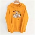 thumbnail image 5 of DIOAZUD Halloween Sweatshirts for Women Plus Size Ghost Graphic Pullover Hoodies Trendy Going Out Long Sleeve Sweater Tops Halloween Costumes, 5 of 6