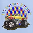 thumbnail image 6 of Wild Bobby Its Okay to Be Different | Truck Autism Awareness Women Graphic Tee, 6 of 6