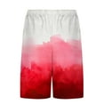 thumbnail image 4 of hotojiny Men's 2 in 1 Athletic Shorts Quick Dry Running Lightweight Sweat Shorts Fashion Tie-Dye Gym Workout Golf Shorts, 4 of 5