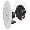 thumbnail image 2 of OSD Audio Altavoz de Techo Comercial de 8" de 70 V con Perilla de Control de Volumen Frontal Solo Blanco C1090, 2 of 2