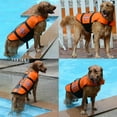 thumbnail image 3 of PENGXIANG Dog Life Jackets  Pet Floatation Life Vest For Small  Middle  Large Size Dogs  Adjustable Ripstop  Dog Lifesaver Preserver Swimsuit  Boating, 3 of 12