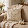 thumbnail image 4 of ddioayh Cushion Cover Easter Theme with Invisible Zipper for Home Decor Spring Fresh Look Sofa and Chair Quick Change Decorative Pillow Case, 4 of 6