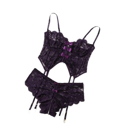 

Teddies Purple Plus Size Sexy Lingerie (Women s)