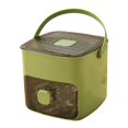 thumbnail image 1 of 2025 Portable Ice Maker with Storage Drawer & Fast Ice Making - Compact Countertop Design, One-Touch Operation for Home, Office, Outdoor - Makes 48 Cubes in 24 Mins (Green), 1 of 8