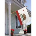 thumbnail image 3 of ThisWear California Flag Set California Republic Flags California Gifts 2 Pack Horizontal House Flags Multi, 3 of 3