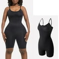 thumbnail image 4 of Dealovy Bodysuit for Women Belly Control Shapewear Jumpsuits Spaghetti Strap Seamless Workout Base Layer Romper, 4 of 5