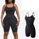 thumbnail image 4 of Karight Women's Spaghetti Strap Tank Top Short Jumpsuit Bodysuit Tummy Control Seamless One Piece Catsuit for Gym Workout, 4 of 5