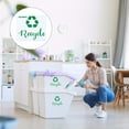thumbnail image 3 of Weiweiguan Recycle Trash Bin Sticker Logo Sign Decal Self-Adhesive Waterproof Trash Bin Decal, 3 of 6