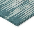 thumbnail image 4 of Addison Rugs Chantille Indoor/Outdoor Transitional Stripes Teal Washable Rectangle Rug, 2'6" x 3'10", 4 of 6