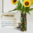thumbnail image 4 of JSTEL Mexican Sugar Skull Day Of The Dead Flower Vase Decorative Floreros for Home Decor Bedroom Living Room Office Table Shelf Bathroom, 4 of 6