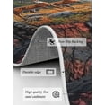 thumbnail image 3 of Deer Area Rug for Bedroom 3x5 Ft Vintage Wildlife Rustic Super Soft fuzzy Throw Rug Non-Slip Fluffy Plush Indoor Floor Carpet for Living Room Nursery Home Decor, 3 of 8