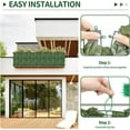 thumbnail image 5 of Jinyi Artificial Ivy Privacy Fence Screen 40"x118" UV-Anti Fake Leaves Plant Vine Ideal for Indoor Outdoor Garden Decor, 5 of 8