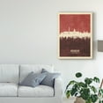 thumbnail image 3 of Trademark Fine Art 'Washington DC Skyline Red II' Canvas Art by Michael Tompsett, 3 of 4