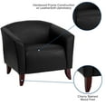 thumbnail image 5 of Flash Furniture HERCULES Imperial Series Black LeatherSoft Chair, 5 of 10