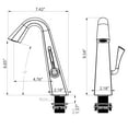 thumbnail image 5 of Creative Single Lever Handle Bathroom Sink Faucet, 5 of 5