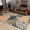 1, variant on Outdoor Area Rug Washable Patio Rug Tropical Botanical Floral Chenille Waterproof Outdoor Carpet Non-Slip for Deck, Backyard