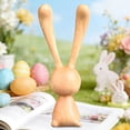 thumbnail image 7 of KRQAP Long-Eared Rabbits Massage ornament Home Wooden Massage tool for Body Acupoints and Head Meridians Personalized RabbitShaped Nasal Scraper, Home Items Under $10, 7 of 7