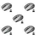 thumbnail image 3 of jesticaly Computer 2.4Ghz Wireless Optical Mouse Quick Speed Low Latency 6 Buttons Plastic Gaming Mice Desktop PC Portable Grey 5Set, 3 of 6