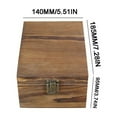 thumbnail image 4 of Vaso de whisky Caja de madera Caja de madera 1 Copa de vidrio 1 Clip 1 Bolsa de tela de terciopelo 1 Piedra de vino de hielo 8 El regalo para beber Para padres Esposos Copa de vino de nacimiento, 4 of 7